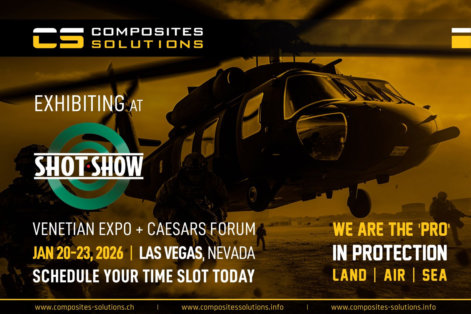 Composites Solutions at SHOT SHOW 2026