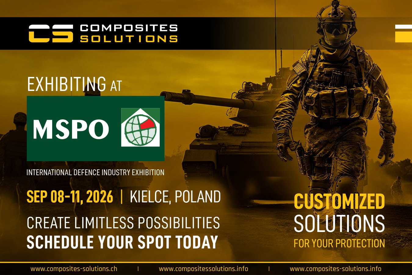 Composites Solutions Announces Participation in MSPO 2026